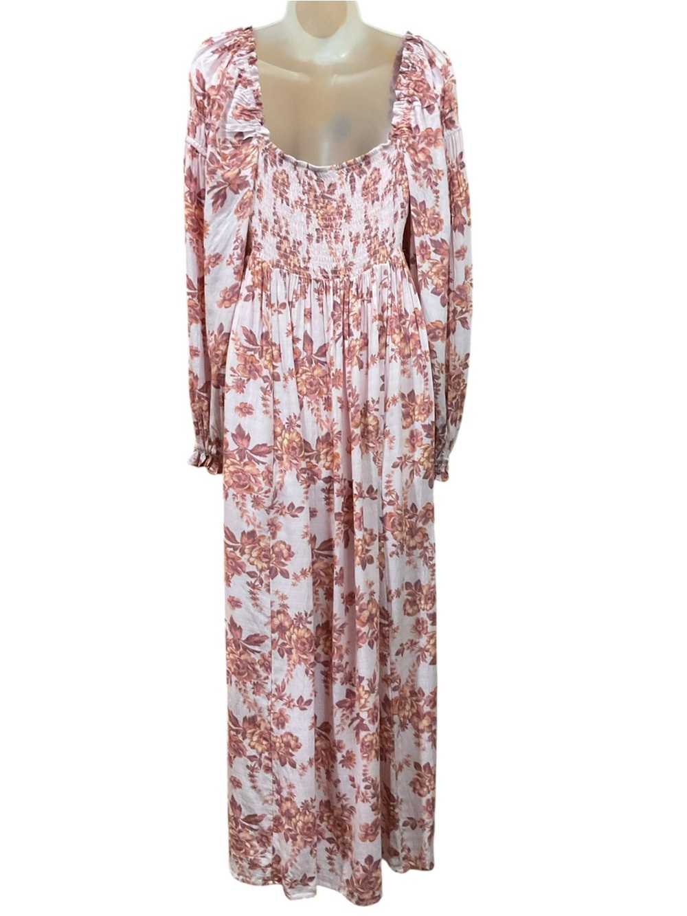 Free People Jaymes Midi Dress Size S Cottagecore Festival Western Boho - Picture 5 of 9